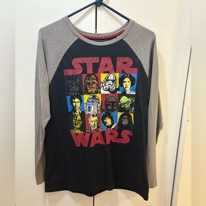 Star Wars Baseball Long Sleeve T-Shirt